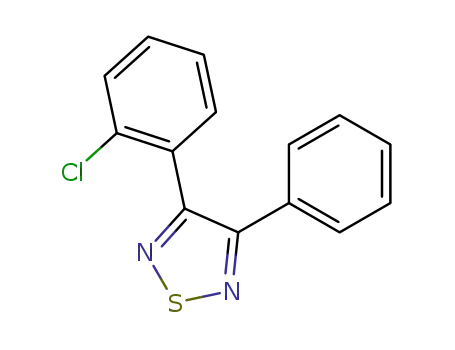 3-o-chlorophenyl-4-phenyl-1,2,5-thiadiazole