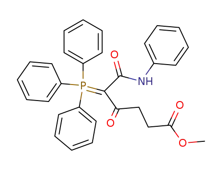 5-(Methoxycarbonyl)-3-oxo-2-(triphenylphosphoranyliden)pentananilid
