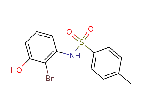 Benzenesulfonamide, N-(2-bromo-3-hydroxyphenyl)-4-methyl-