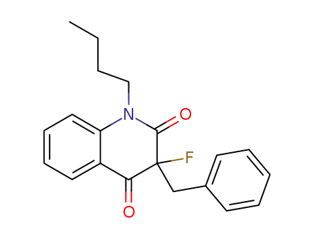2,4(1H,3H)-Quinolinedione, 1-butyl-3-fluoro-3-(phenylmethyl)-