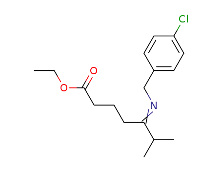ethyl 5-(4-chlorobenzylimino)-6-methylheptanoate