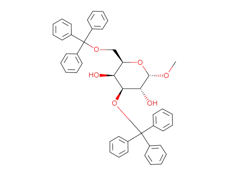 methyl 3,6-di-O-trityl-α-D-galactopyranoside