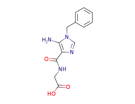 5-amino-1-benzyl-4-(N-carboxymethyl)carbamoylimidazole