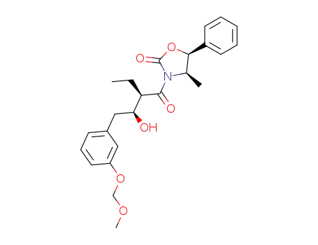 (4R,5S)-3-[(2R,3S)-2-Ethyl-3-hydroxy-4-(3-methoxymethoxy-phenyl)-butyryl]-4-methyl-5-phenyl-oxazolidin-2-one