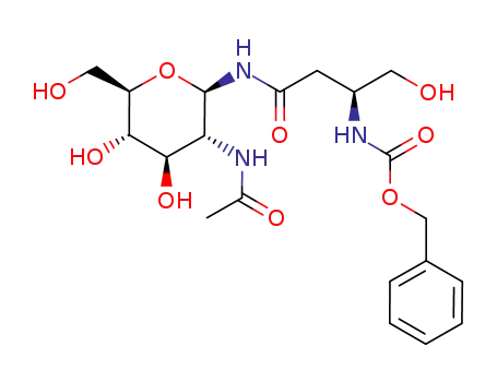 [(S)-2-((2R,3R,4R,5S,6R)-3-Acetylamino-4,5-dihydroxy-6-hydroxymethyl-tetrahydro-pyran-2-ylcarbamoyl)-1-hydroxymethyl-ethyl]-carbamic acid benzyl ester