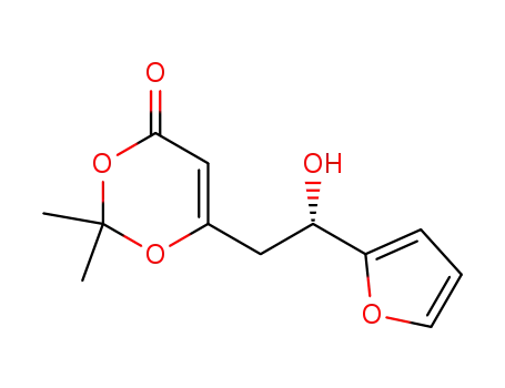6-((S)-2-(furan-2-yl)-2-hydroxyethyl)-2,2-dimethyl-4H-1,3-dioxin-4-one