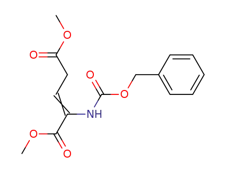 methyl γ-methyl-α-(N-benzyloxycarbonyl)-α-dehydroglutamate