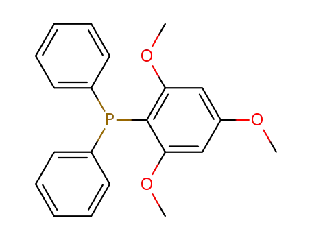 Molecular Structure of 85417-70-5 (Phosphine, diphenyl(2,4,6-trimethoxyphenyl)-)