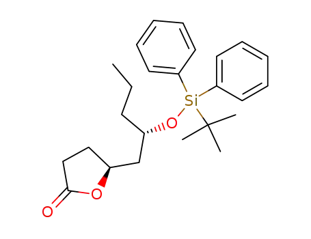 (S)-5-[(S)-2-(tert-Butyl-diphenyl-silanyloxy)-pentyl]-dihydro-furan-2-one