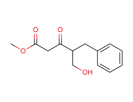 4-Hydroxymethyl-3-oxo-5-phenyl-pentanoic acid methyl ester