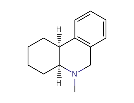 Molecular Structure of 63211-78-9 (Phenanthridine, 1,2,3,4,4a,5,6,10b-octahydro-5-methyl-, cis-)