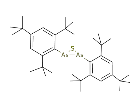 2,3-Bis-(2,4,6-tri-tert-butyl-phenyl)-thiadiarsirane