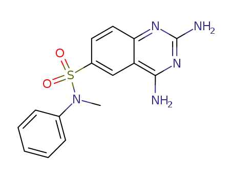2,4-diamino-N-methyl-N-phenylquinazoline-6-sulfonamide