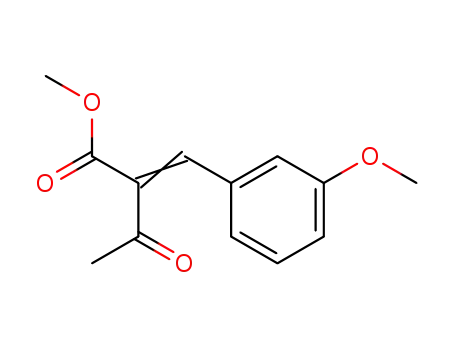 Butanoic acid, 2-[(3-methoxyphenyl)methylene]-3-oxo-, methyl ester