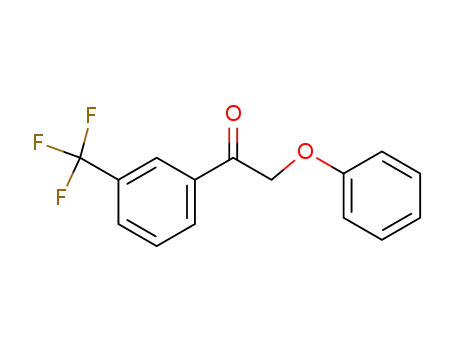 Molecular Structure of 166190-04-1 (Ethanone, 2-phenoxy-1-[3-(trifluoromethyl)phenyl]-)