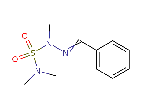 Molecular Structure of 102276-37-9 (2-(Phenylmethylen)-N,N,1-trimethyl-hydrazinsulfonamid)