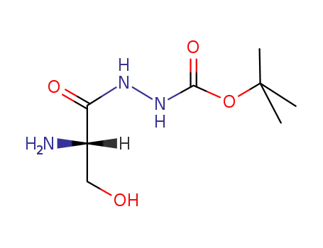 Serine, 2-carboxyhydrazide, tert-butyl ester (7CI)