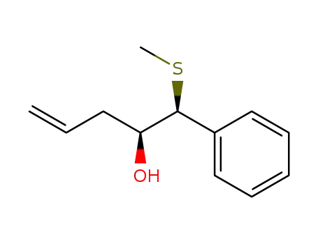 (1S,2S)-1-Methylsulfanyl-1-phenyl-pent-4-en-2-ol