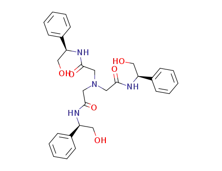 2-{Bis-[((R)-2-hydroxy-1-phenyl-ethylcarbamoyl)-methyl]-amino}-N-((R)-2-hydroxy-1-phenyl-ethyl)-acetamide