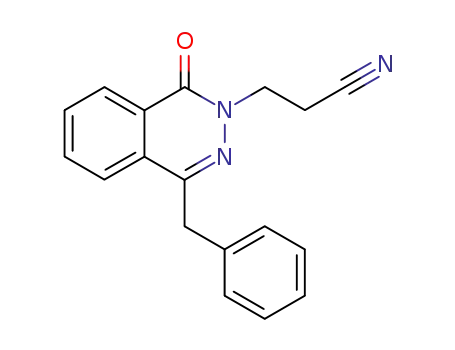 4-benzyl-2-(2'-cyanoethyl)phthalazin-1(2H)-one