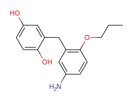 2-(5-Amino-2-propoxy-benzyl)-benzene-1,4-diol