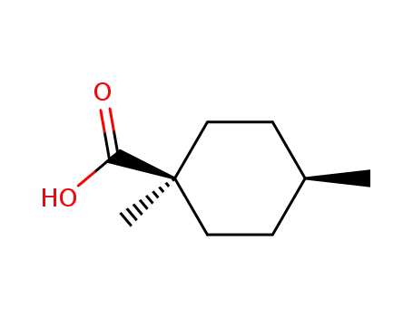 1,4<i>c</i>-dimethyl-cyclohexane-<i>r</i>-carboxylic acid