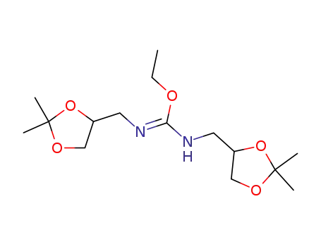 1,3-Bis-(2,2-dimethyl-[1,3]dioxolan-4-ylmethyl)-2-ethyl-isourea