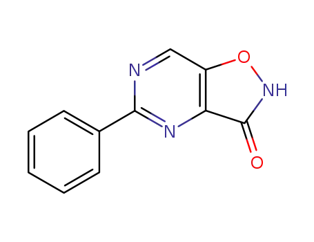3-oxo-5-phenyl-2,3-dihydroisoxazolo<4,5-d>pyrimidine