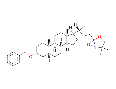 5'-(3α-Benzyloxy-24-norcholan-23-yl)-1'-aza-4',6'-dioxabicyclo<3.1.0>hexane