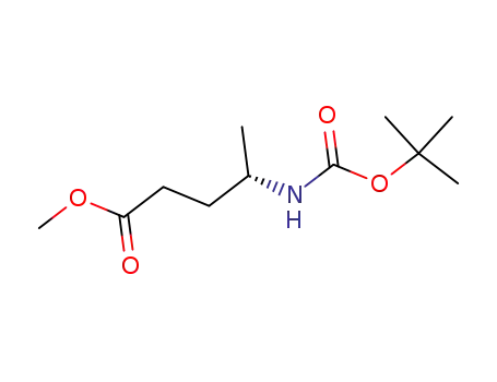 (S)-4-tert-Butoxycarbonylamino-pentanoic acid methyl ester