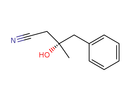 (S)-3-Hydroxy-3-methyl-4-phenyl-butyronitrile