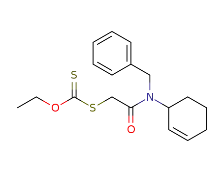 S-2-(benzyl(cyclohex-2-enyl)amino)-2-oxoethyl O-ethyl carbonodithioate