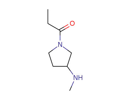 3-methylamino-1-propionyl-pyrrolidine