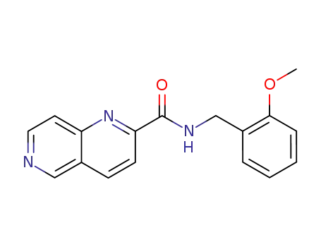 N-(2-methoxybenzyl)-2-(1,6)naphthyridinecarboxamide