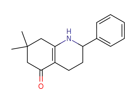 Molecular Structure of 62811-69-2 (5(1H)-Quinolinone, 2,3,4,6,7,8-hexahydro-7,7-dimethyl-2-phenyl-)
