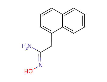 Molecular Structure of 925252-83-1 (2-(1-NAPHTHYL)ACETAMIDOXIME)