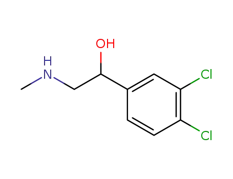 3,4-Dichloro-alpha-((methylamino)methyl)benzenemethanol