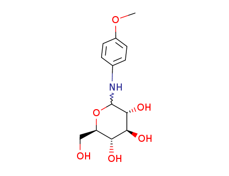 2-(hydroxymethyl)-6-[(4-methoxyphenyl)amino]oxane-3,4,5-triol cas  32739-71-2