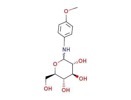 Molecular Structure of 32739-71-2 (N-(4-methoxyphenyl)hexopyranosylamine)
