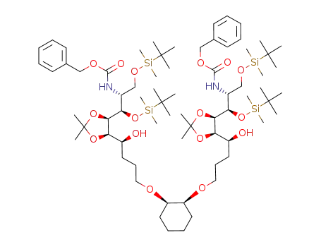 C<sub>70</sub>H<sub>126</sub>N<sub>2</sub>O<sub>16</sub>Si<sub>4</sub>