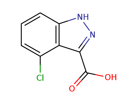 1H-Indazole-3-carboxylicacid, 4-chloro-