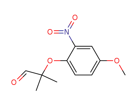 2-(4-Methoxy-2-nitro-phenoxy)-2-methyl-propionaldehyde