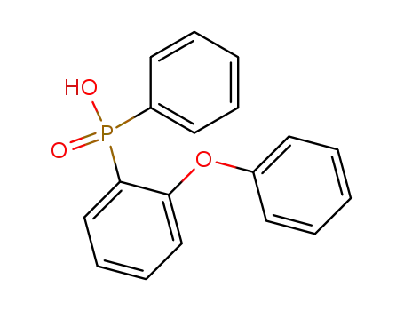 Molecular Structure of 1093-62-5 ((2-phenoxyphenyl)phenylphosphinic acid)