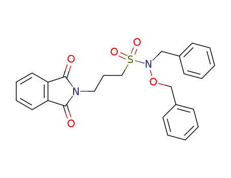 3-(1,3-Dioxo-1,3-dihydro-isoindol-2-yl)-propane-1-sulfonic acid benzyl-benzyloxy-amide