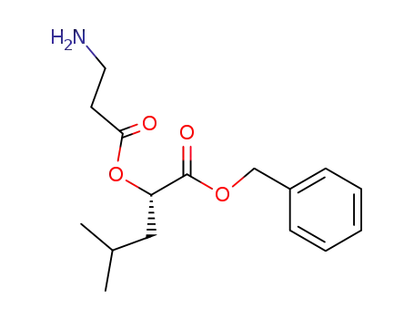 (S)-2-(3-Amino-propionyloxy)-4-methyl-pentanoic acid benzyl ester
