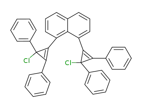 1,8-bis(3-chloro-2,3-diphenyl-1-cyclopropen-1-yl)naphthalene