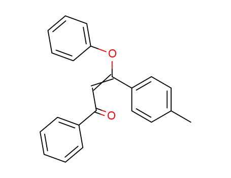 1-phenyl-3-(p-tolyl)-3-phenoxy-2-buten-1-one