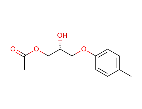 Acetic acid (R)-2-hydroxy-3-p-tolyloxy-propyl ester