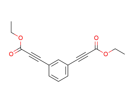Molecular Structure of 60521-72-4 (ethyl 3-[3-(2-ethoxycarbonylethynyl)phenyl]prop-2-ynoate)