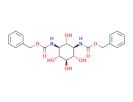 4<i>t</i>,6<i>t</i>-bis-benzyloxycarbonylamino-cyclohexane-1<i>r</i>,2<i>t</i>,3<i>c</i>,5<i>c</i>-tetraol